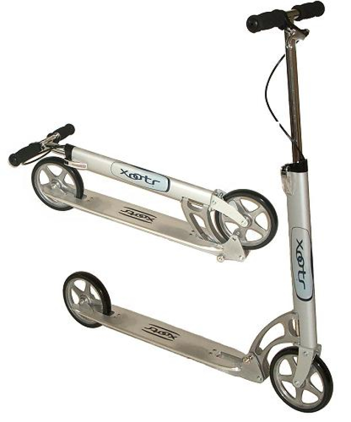 Xootr "Roma" mit schmalem hochwertigem Alu-Trittbrett, bis 300 Kg ! Beladung